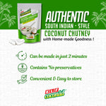 KLF Coconad Coconut Chutney TRIPLE PACK (25 gm x 3 Pack)